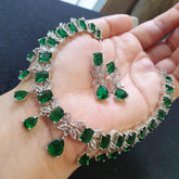 Emerald Green Necklace Set
